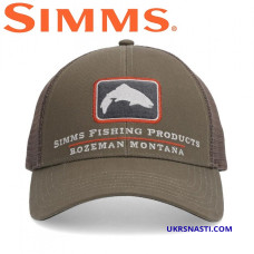 Кепка Simms Trout Icon Trucker Hickory